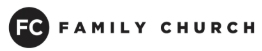 Family Church logo with the letters ‘FC’ inside a black circle